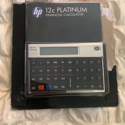 Calculator- HP 12c Platinum 