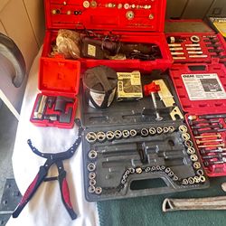 Allen and OEM Automotive Tool Set Bundle