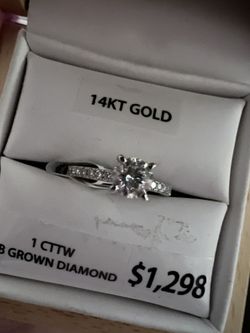 1 Ct Diamond Ring 14k Gold