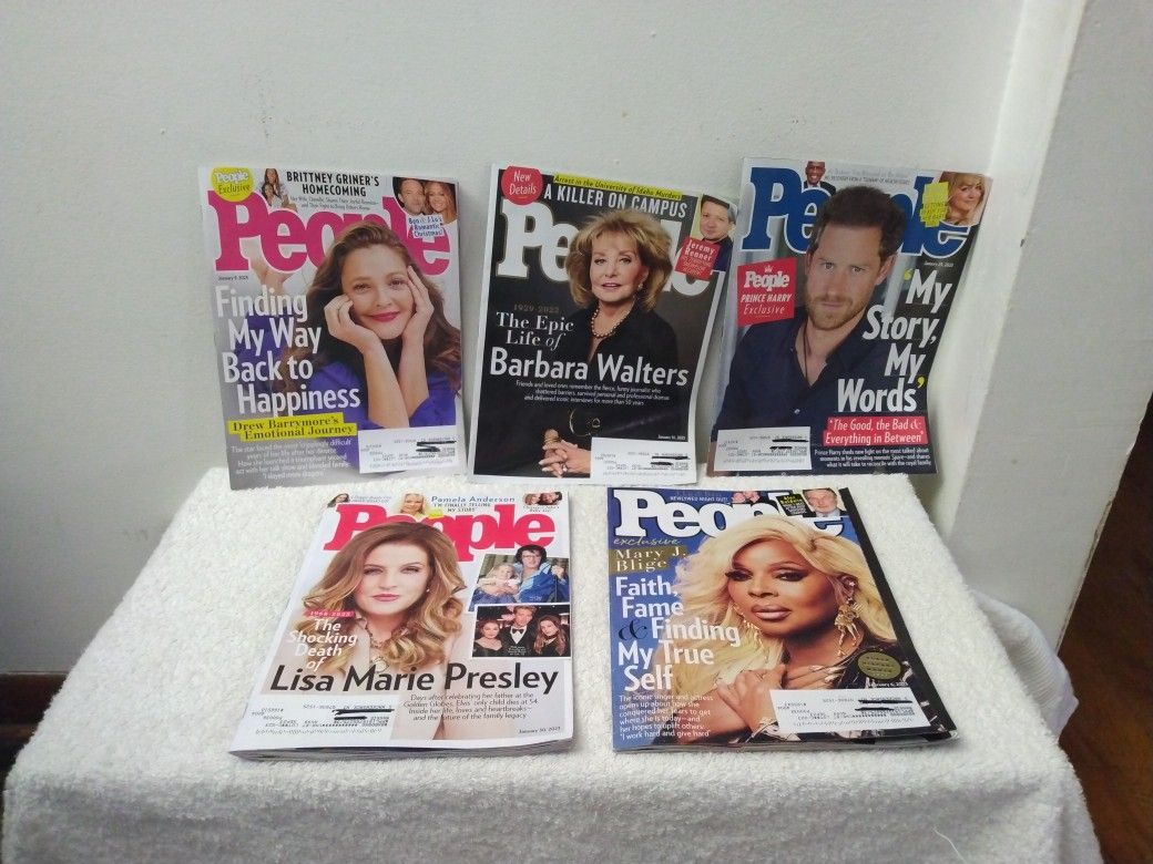 3/$10 Lot of 5 People Magazines for Sale in South Hackensack, NJ - OfferUp