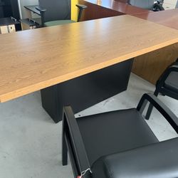 Executive Desk /conference Table Mid Century 36”x78”