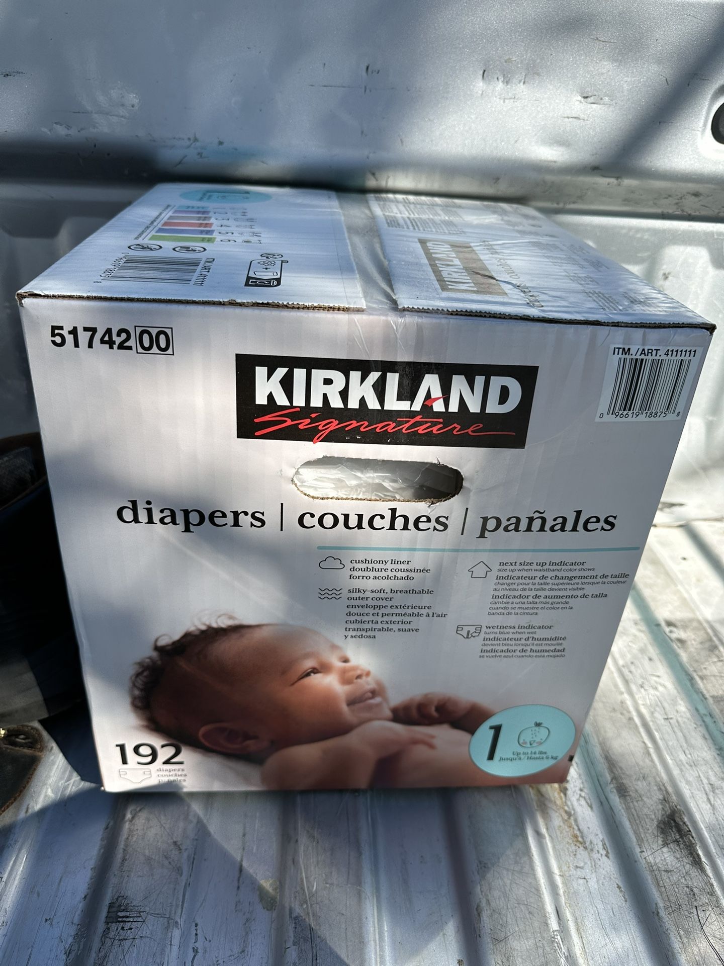 Kirkland Size 1 Diapers 192ct