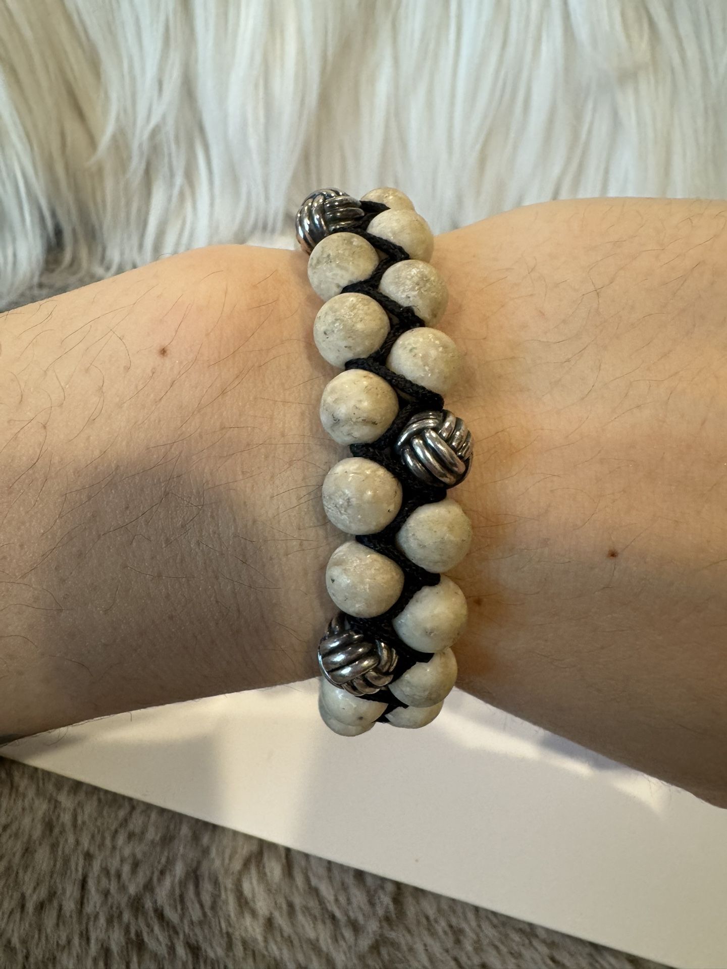 Men’s David Yurman Beaded Bracelet
