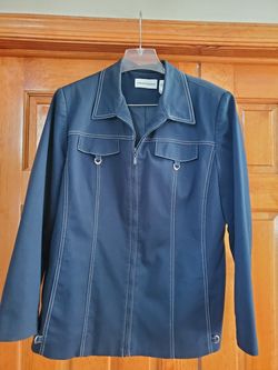 Alfred Dunner Zippered Jacket Size 16
