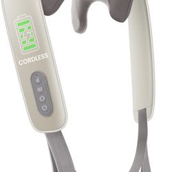 Cordless Neck Massager with Heat, 4D Deep Kneading Neck Shoulder Massager # 13 (3) $30