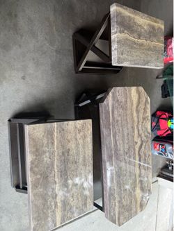 3 pack tables cocktail table and 2 end tables