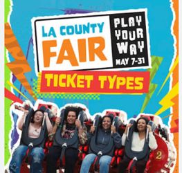 Pomona LA county fair tickets and parking