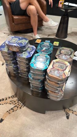 TRIPLE WHAMMY POKEMON TINS