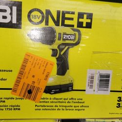 Ryobi 18v DRILL with Battery And Charger 