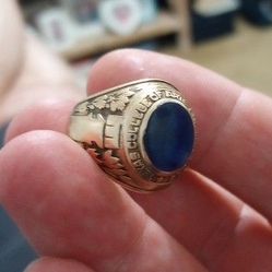 Vintage Texas A & M 10k Gold Ring