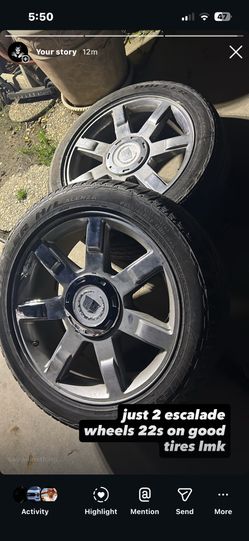 22 in escalade wheels