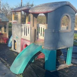 Playground Atep 2 Toy Park Slide