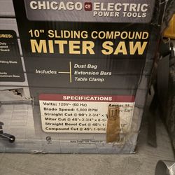 10 Inch Miter Saw 