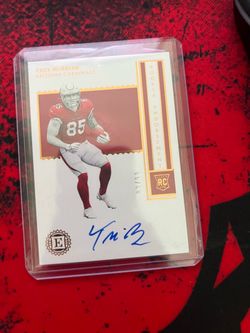 Trey McBride Panini Encased Rookie Endorsement Auto /99