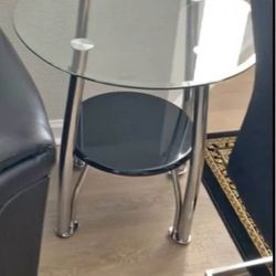 Coffee Table  Glass Very Nice Use Very Short Time .very Good Condition 