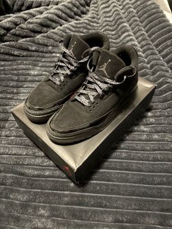 Jordan 3 Retro Black Cat Size 12 w/ Box – Lightly Used 🔥