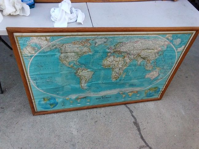 Framed. Picture. Of The World