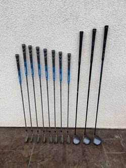 MEN'S CALLAWAY/TITLEIST LEFT HANDED GOLF CLUBS - SET!