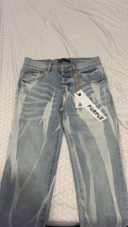 purple jeans