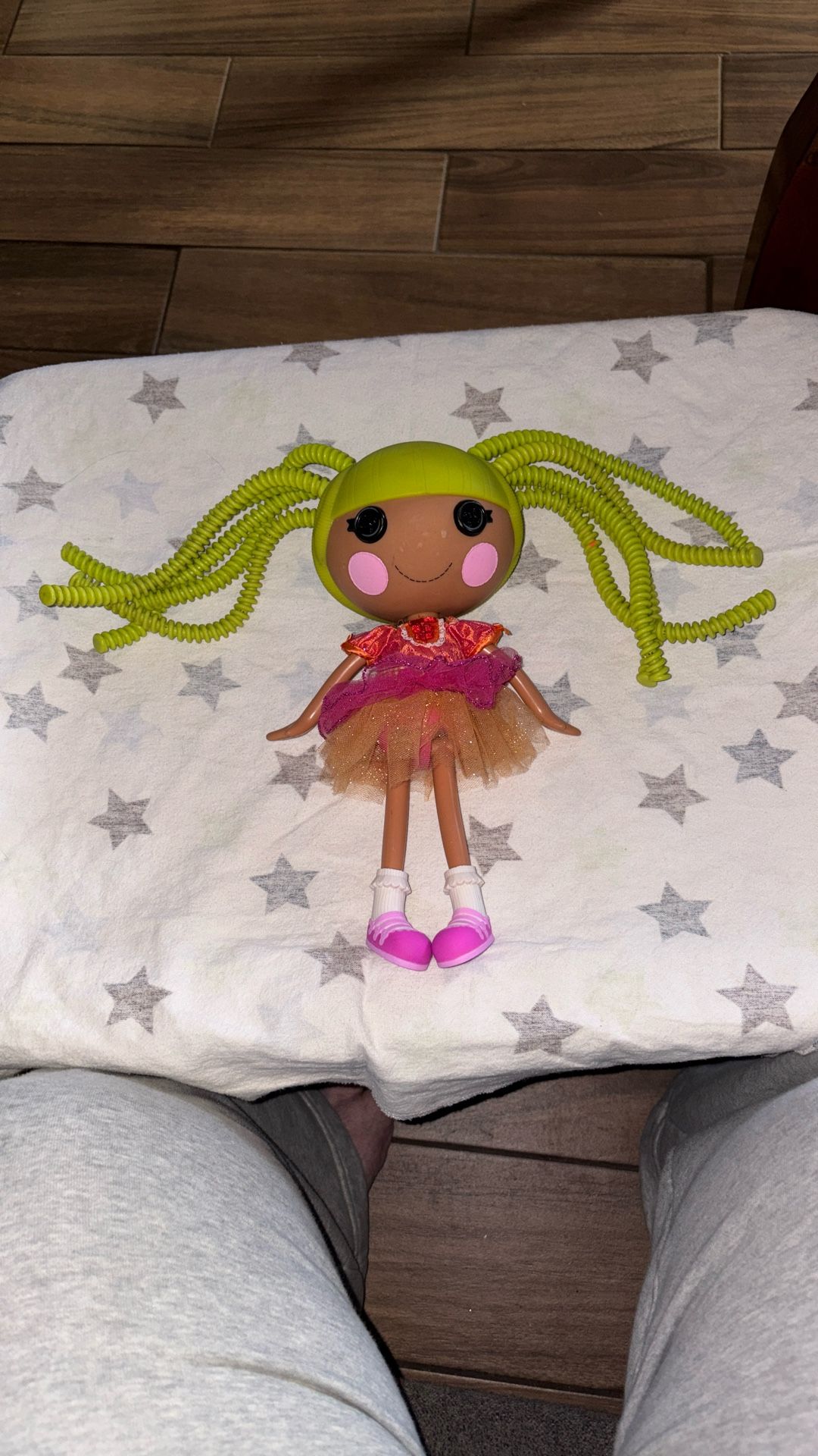 Lalaloopsy Doll green silly hair