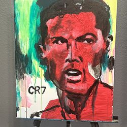 CR7 Painting 