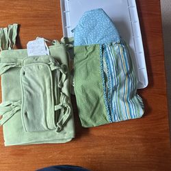 Crib Protector And Hanging Diaper Holder