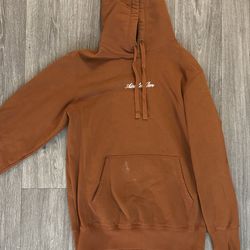 Rust Orange Hoodie (M-L)