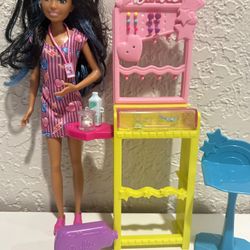 Ear Piercing Barbie Set