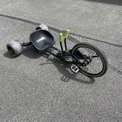 Huffy Green Machine 3 Wheel Drift Trike Kids Bike