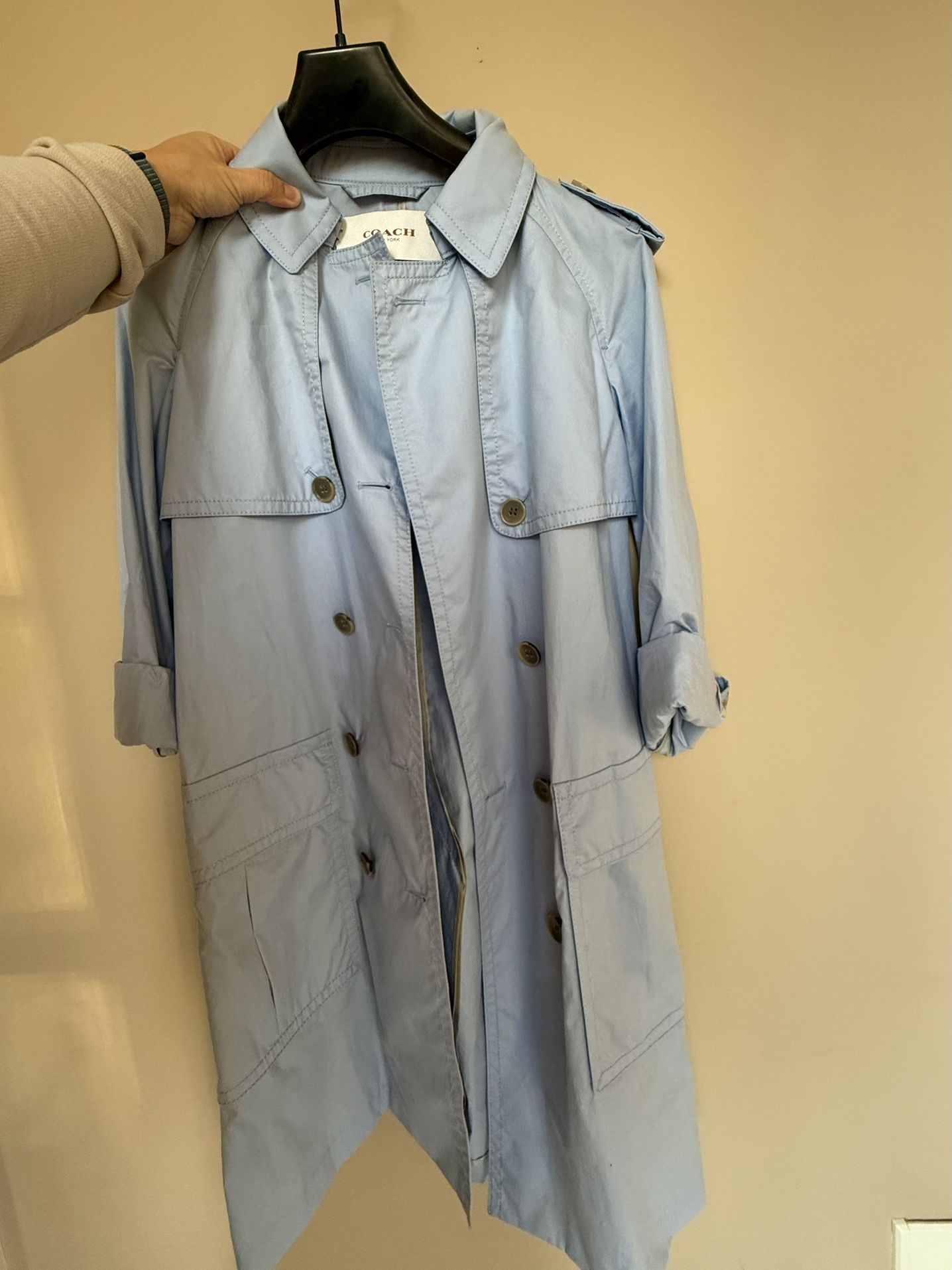 Coach Trench Coat , Brand New With Garment Bag