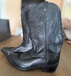 DanPost Cowboy Boots Black