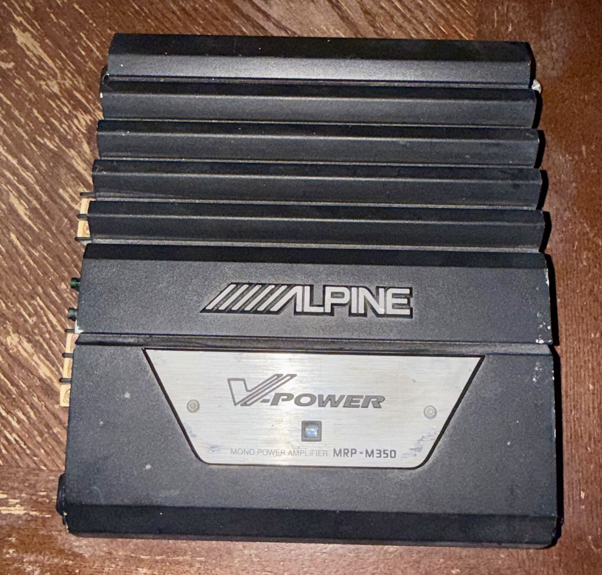 Alpine V-Power MRP-M350 Mono Amplifier 350 Watts 1 Channel Subwoofer Amp