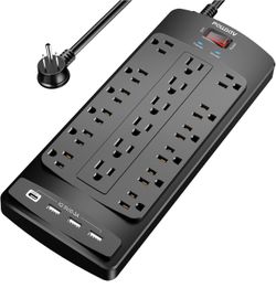 18 Outlets Power Strip