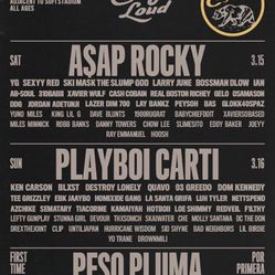 One Wristband For Rolling Loud 