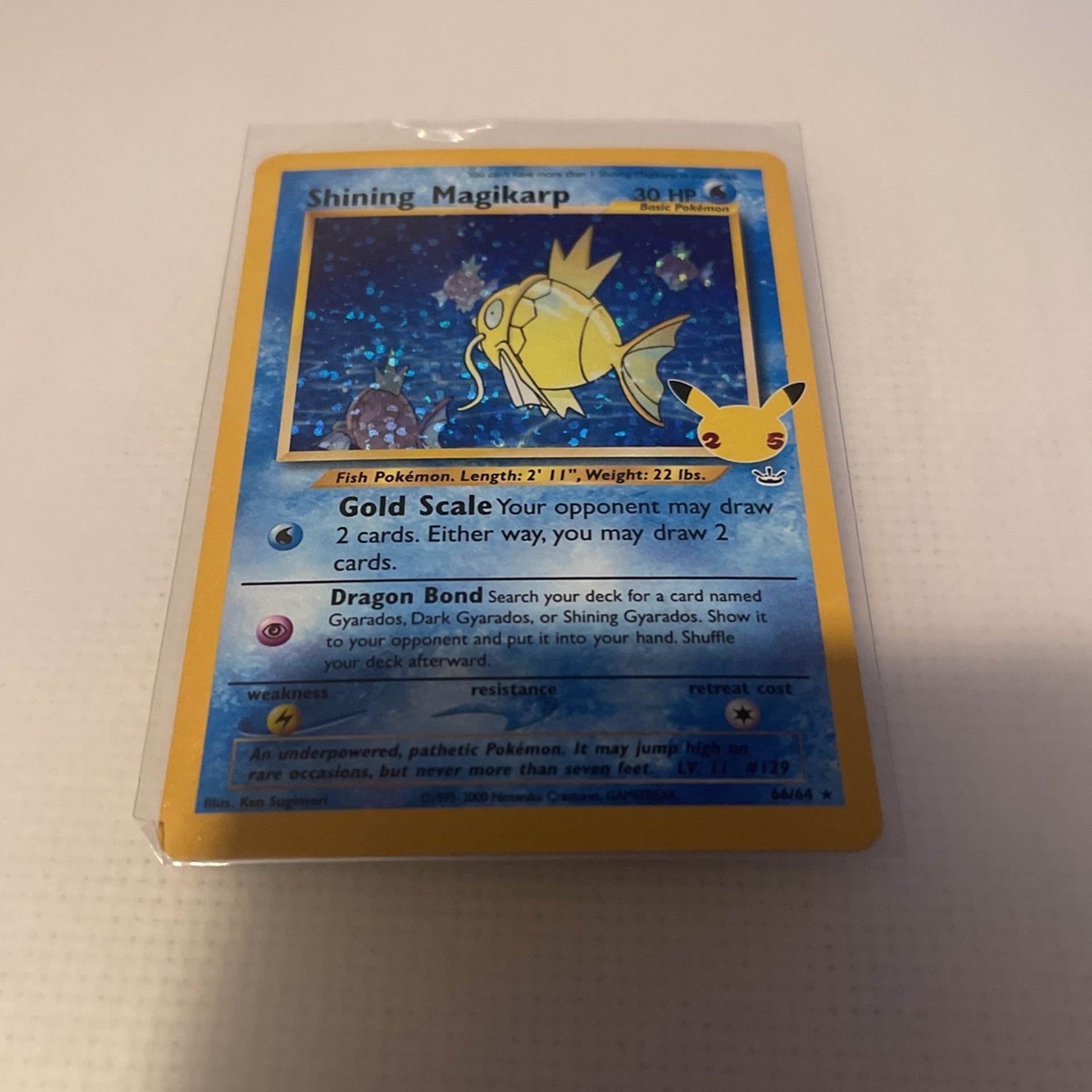 Pokémon Celebration Shining Magikarp 66/64