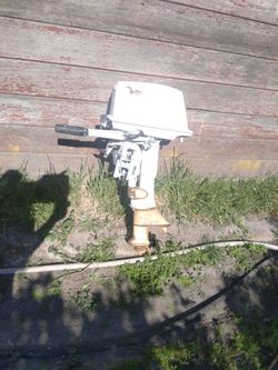 Johnson 5.5 With New 6 Hp Powerhead