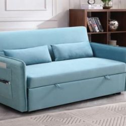 Offer!! Sofa Bed Sofá Cama Couch Brand New Ajustable Pull Out Bed 