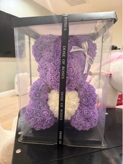 Dose of roses bear purple