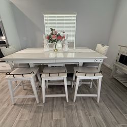 Farmhouse style dining table