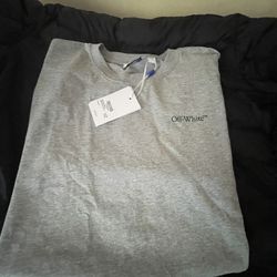 Playera nueva Off white size L