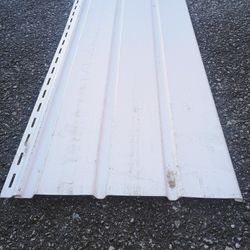 Solid White Soffit Panels