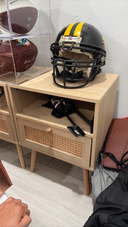Light Wood Night Stand Set 2