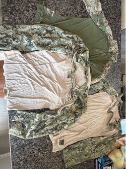 3 Navy Type III FROG Combat Tops – Medium/Large – Used – Great for Hunting, Airsoft, Paintball