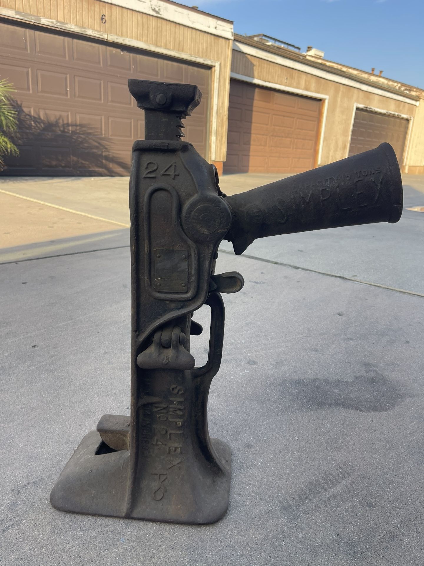 Vintage Simplex Train Railroad Jack 24