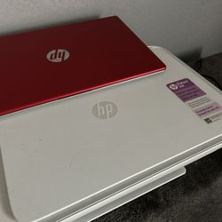 Hp Printer And Computer Used 2-3Times 
