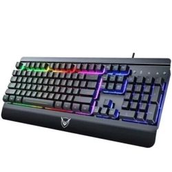 Rainbow Backlight USB Gaming Keyboard For PC, PS4, LED RGB Laptop RGB
