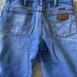 Vintage Jeans Wrangler And Levi’s 