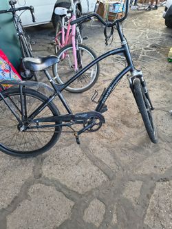 ELECTRA TOWNIE LARGE STEEL BEACH CRUISER 3 SPEED BIKE RIDES GREAT 💯