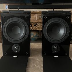 NHT SB-2 Speakers with Mountable Brackets