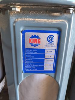 King Canada Dust Collector